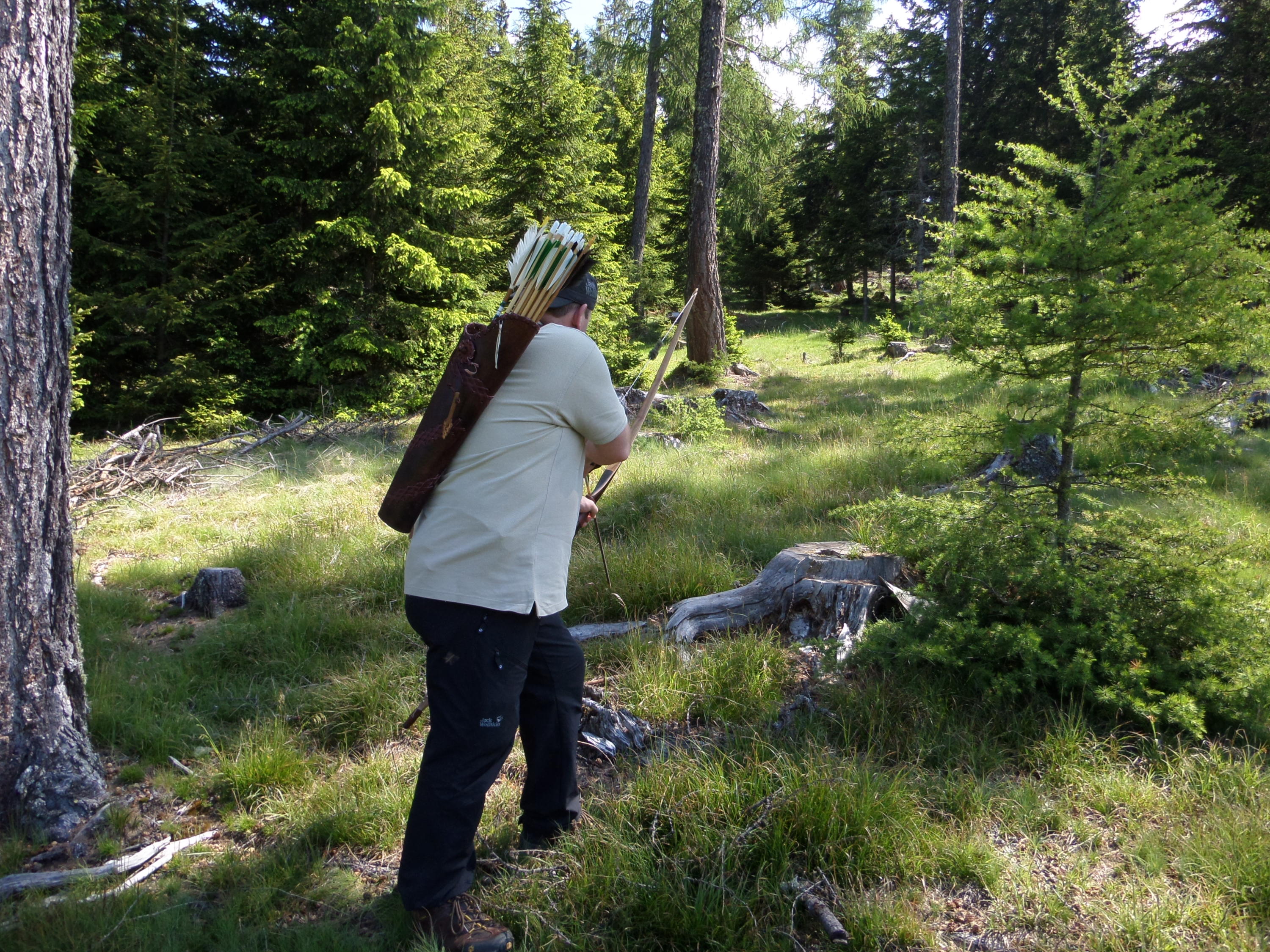 Bogenschießen am Zirbitzkogel